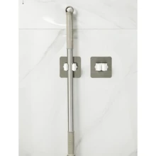 1/2/3 Pack Mop And Broom Holder, Wall Mount, Heavy Duty Kitchen, Bathroom, Handle - 彩色 - 查看 5