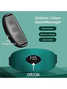 Abdominal Massager And Vibration Slimming Machine, 5 Intensity Levels And Modes, Slouchy Fitness Equipment For Exercising Abdomen And Legs - Full Body Portable Massage Device, With USB Charging, Relieves Fatigue On Back/Arms/Legs, Essential For Sports And Fitness, Suitable For Home And Gym Use, Ideal Holiday Gift - Multicolor - View 7