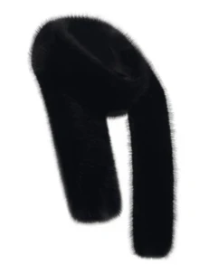 1 件，女士冬季围巾，毛绒围巾，温暖围巾，时尚百搭围巾