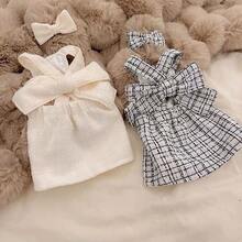 1 buc. Rochie cu bretele din lână pentru animale de companie toamnă/iarnă, haine pentru câini/pisici