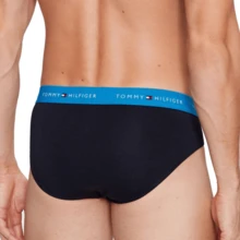 Tommy Hilfiger 3 Pack Men's Briefs - Black - View 3
