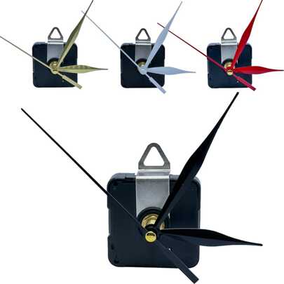 Wall Clock Silent Movement Set 1 Clock Movement + 3 Spare Hands Kitchen Clock / Alarm Clock / Clock / Clock Repair Tool Room Decor Digital Clock Bedroom Decor Dormitory Decor Back To School School Decor School Surprise Home Decor School Supplies