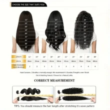 200% Deep Curly Half Wigs Human Hair Baginer Friendly Half Wig With Drawstring Seamless Clip Ins Flip Over Curly Wig Put On And Go Glueless Wig Natural Black Color - Natural Black - Xem 8