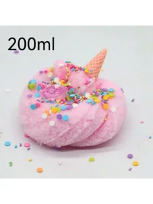 大容量100ML糖果史莱姆、丝绸史莱姆、绘画史莱姆、彩色史莱姆、丝绸史莱姆，减压玩具，新学期最佳礼物。圣诞节和万圣节礼物，派对礼物。【配件和包装贴纸图案随机】（配件在罐内。） - 彩色 - 查看 17