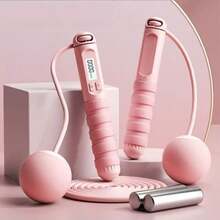 一套电子计数跳绳，男女皆宜的健身运动 - 彩色 - 查看 7