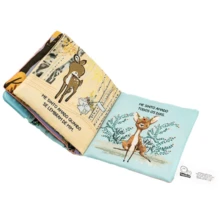 Soft Cloth Children's Book With Silicone Teether For Babies All Book - LOVED - View 4
