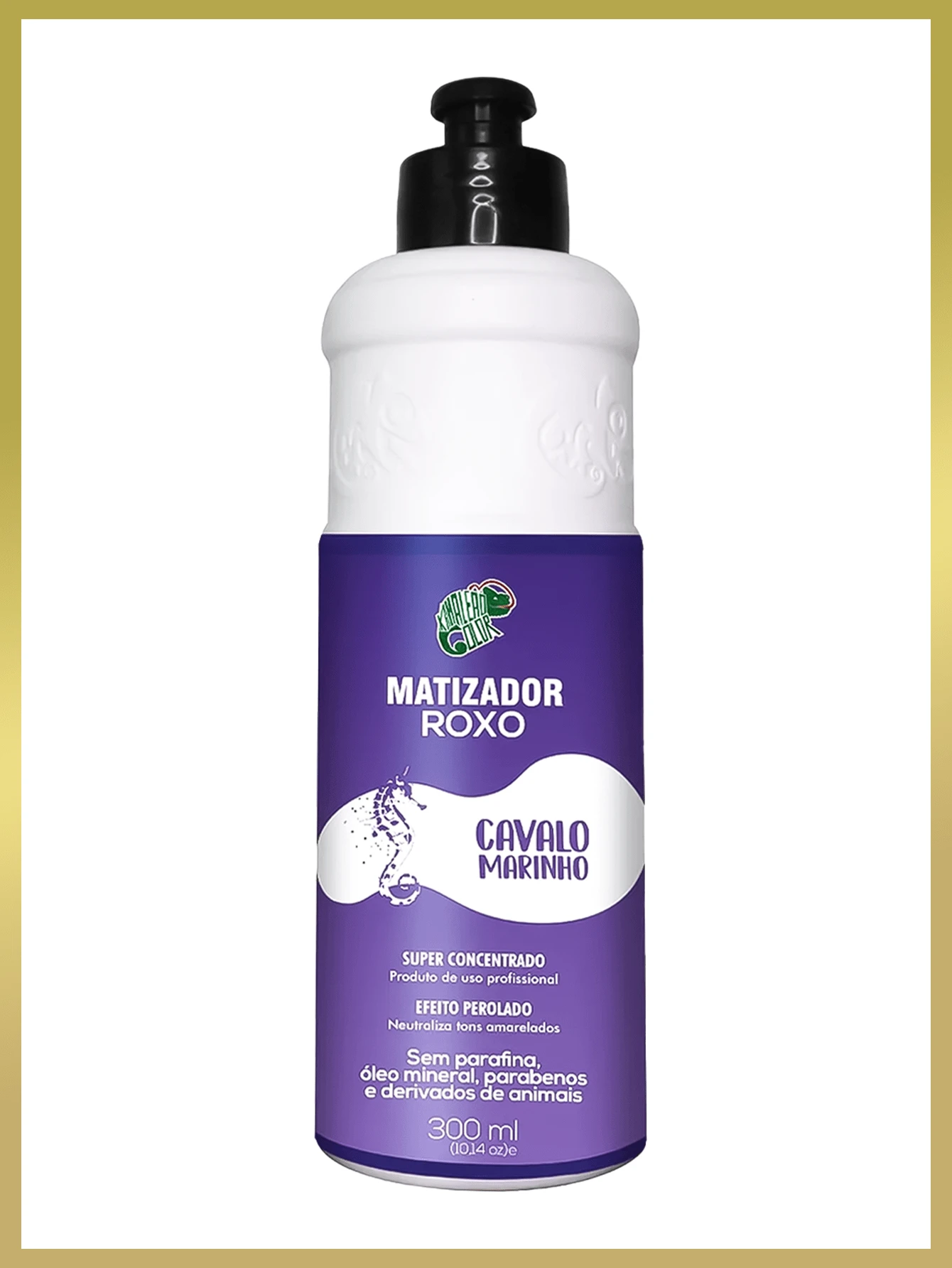 Kamaleão Color Matizador Roxo Cavalo Marinho 300ml (Neutraliza tons amarelados) - Cavalo Marinho - Visão 1
