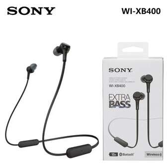  SONY WI-XB400 Wireless Stereo Earphones Bluetooth 5.0 Sport Earbuds HIFI Game Headset Handsfree with Mic