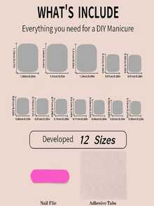 提升你的造型，24片黑色3D钻石装饰脚趾甲贴，时尚美甲套装，适合派对、舞蹈、日常佩戴 - 黑色 - 查看 2