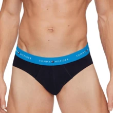 Tommy Hilfiger 3 Pack Men's Briefs - Black - View 2