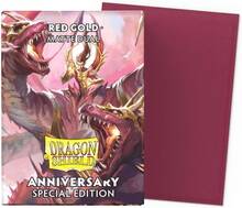 Arcane Tinmen FUNDAS DRAGON SHIELD: EDICIÓN ESPECIAL MATE DUAL: ROJO Y ORO (100 UNIDADES) - Multicolor - Ver 5