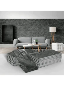 16pcs 20cm/7.87inch Foam Wall Tile Stickers, Peel And Stick Tile Stickers For Backsplash, Bathroom Decorative Stickers - Multicolor - View 10
