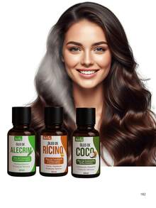 Hair Therapy Kit Belveg Castor Oil + Coconut + Rosemary 60ml. - 彩色 - 查看 1