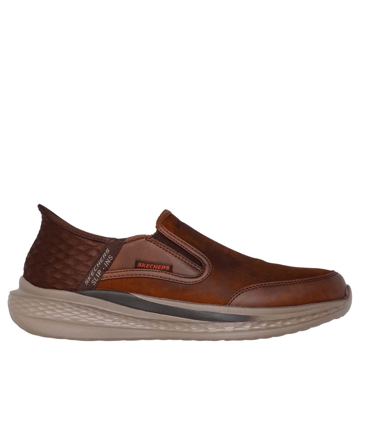 ZAPATILLAS CASUALES SLADE - COOPER 205237 SKECHERS MARRON - Marrón - Ver 1