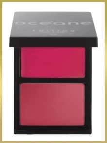 Edition Duo Blush 10.2g (Has Two Blush Options, One Powder And One Creamy) Océane - Punch Paint - View 3
