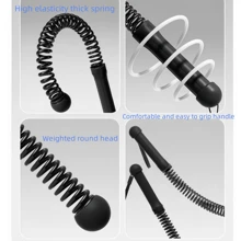 Kabellose Kampfseil-Ersatz für Fitness-Schwingseil Aerobic-Training, Kampfseil zum Werfen großer Seile für Krafttraining, effiziente Fettverbrennung Simulation, Seil-Körperempfindung, Aerobic-Training, große Kampfseile für Kampf