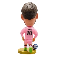 Figura Coleccionable Fútbol Soccer Messi Inter De Miami - Rosa - Ver 3