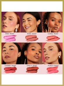 Edition Duo Blush 10.2g (Has Two Blush Options, One Powder And One Creamy) Océane - Punch Paint - View 7