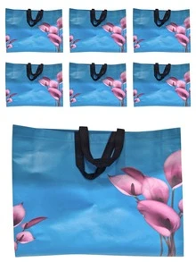 6 Sacolas Personalizar Reutilizavel Brinde Ecologica 47x36 Bolsa Ecologica EcoBag