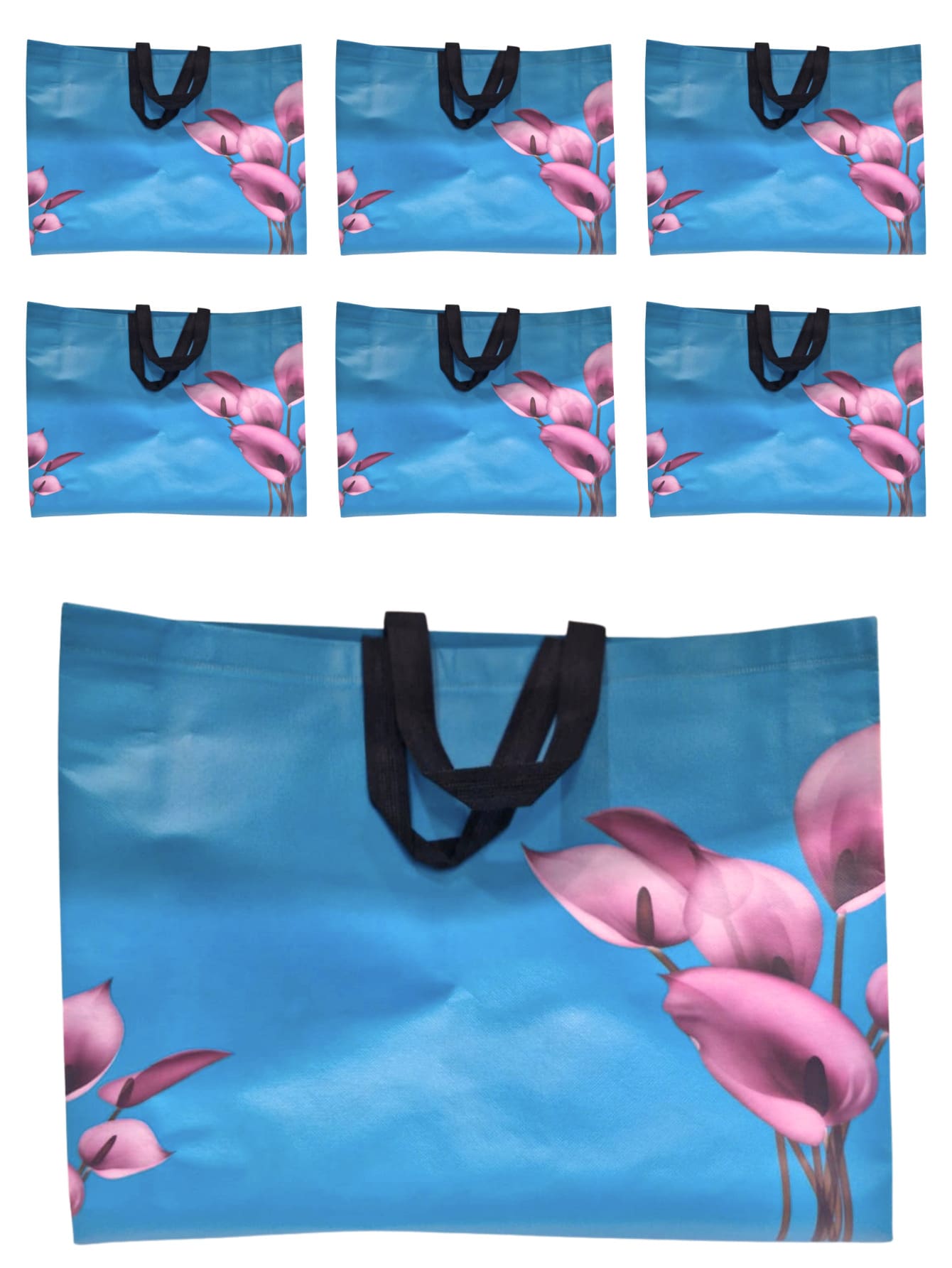 6 Sacolas Personalizar Reutilizavel Brinde Ecologica 47x36 Bolsa Ecologica EcoBag