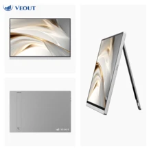Veout 1pc Portable Display 16 "Touch Portable Display Mobile Phone Laptop Expansion Contrast Ratio 1000:1 Brightness 300cd/M Response Time 25ms Refresh Rate 60Hz