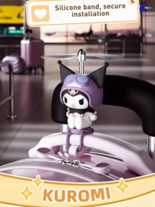 Sanrio Characters Bamboo Dragonfly Ornament, Adorable Decoration for Electric Bikes & Scooters, Features Iconic Sanrio Characters (Kuromi, Cinnamoroll, Pochacoo etc.) with Rotating Bamboo Dragonfly Design. Made of Durable Plastic, Easy to Install on Handleft for coall on Handleh, Adute, nkable on Handleft for Install on Handles, Adoboable, Smek, for Install on Handleft for doable Plasticm, for Install on Handles, Adobtable, Sicables, Adoboable on Handleft for doable Plasticm, for Install on Handles, Adobtable, 電話 S. Daily Commuting, Weekend Outings or Personalizing Your Vehicle, Multi-functional as a Fun Ornament & Collectible - 彩色 - 查看 10