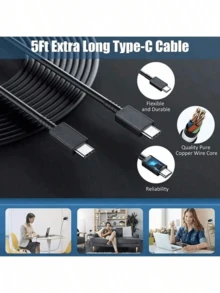 45W 超级快充 Type-C 接口，USB-C 墙充，兼容 Galaxy S22 Ultra/S22+/S22、Note 10+/Note 20/S20/S21、Z Fold 4/Z Flip 4，支持快速充电 - 查看 9
