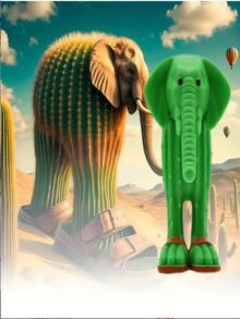 1/8/16/24 件 TungTungTungSahur 意大利互联网病毒脑腐生物模型雕像 TraalaleroTralala BombardiroCrocodilo，桌面装饰/恶作剧收藏家套装（有趣的小雕像） - 彩色 - 查看 10