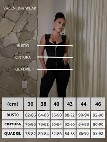 Women's Black Jeans Jumpsuit Long Skinny With Lycra Front Zipper Fashion - 黑色 - 查看 2