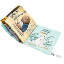 Soft Cloth Children's Book With Silicone Teether For Babies All Book - GRATEFUL HEART - View 4