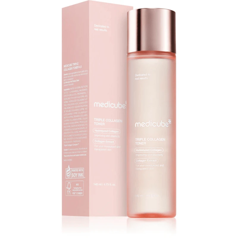 Medicube Triple Collagen Toner 140ML - Toning Lotion - 爽膚水 - 查看 1
