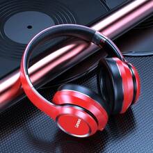 Lenovo HD200 Bluetooth Earphones Over-ear Foldable Computer Wireless Headphones Noise Cancellation HIFI Stereo Gaming Headset - 黑色 - 查看 3
