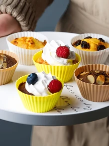 12/36pcs/Set Silicone Lunch Box Dividers, Reusable Silicone Lunch Bento Box Accessories Set, Durable, Dishwasher & Freezer Safe, Back To School Supplies - Multicolor - View 5