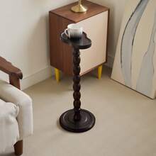 Vintage Gourd-Shaped Multifunctional Side Table - Wooden Side Table, Sofa Coffee Table, Service Table, Compact Size, Movable, Easy To Clean, Suitable For Living Room, Bedroom, Outdoor - Multicolor - View 3