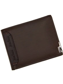 1个定制男士真皮钱包 - 激光雕刻姓名首字母，是送给爸爸、儿子生日、周年纪念日、圣诞节、父亲节、感恩节的理想礼物 - 深棕色优雅男士生日礼物钱包迷你钱包男士钱包真皮小钱包，多功能、百搭、大容量、轻便、实用、多用途、可折叠、色彩缤纷、可爱、萌趣、简约、趣味、卡哇伊、千禧年、极简主义、通勤、商务休闲、基础款