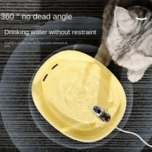Bebedouro Automático para Gatos e Cães: Circulação de Água com Filtro de 1,5 Litro e Base Segura