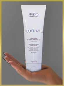 Essential Acidifying Mask 250g (Rebalances The PH Of The Hair Fiber, Reducing Frizz) Amend - 250g - View 2