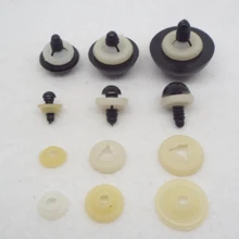 10 pezzi Accessori fai-da-te per bambole di peluche, nasi triangolari di animali per orsacchiotti - Multicolore - Visualizzare 6
