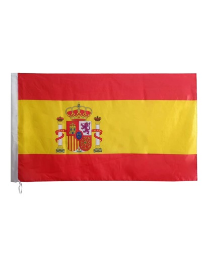 Bandeira Nacional da Espanha, Adequada para Decoração de Festivais
