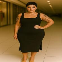 Florida Dress – Flourish With Charm And Elegance - Black - View 6
