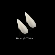 4 Sizes Vampire Teeth For Halloween Costume Props, Anime Party Dress Up, Masquerade Ball Accessories, Christmas Party Gifts - White - View 13