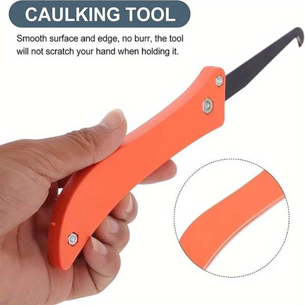 Professional Grout Removal Tool - Durable Folding Hook Knife For Ceramic Tile Joints, Ideal For Kitchen, Bathroom & Bedroom Corners