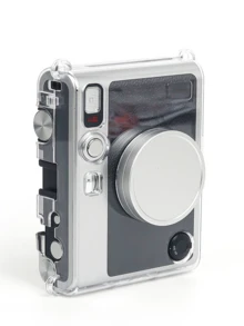 1pc Aluminum Alloy Dust-Proof Waterproof Camera Protective Case, Suitable For Mini Evo Camera Lens Cover, Camera Protector, Camera Cap, Instant Camera, Camera Accessories