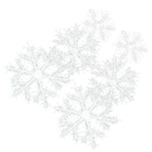 3er Set Schneeflocken Weihnachten Runde Fenster Tür Weihnachtsbaum Dekoration Weiß Weihnachten Weihnachtsdekoration Weihnachtsgeschenke Weihnachtsdeko