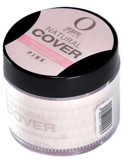 Polvo acrílico para uñas Cover Organic Nails 50g, alta calidad para manicura profesional, fácil de aplicar, acabado natural, larga duración, perfecto para salones y uso personal