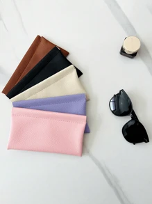 1 pezzo - Portafoglio in pelle autosigillante. Set per passaporto e patente di guida. Porta auricolari e cavo dati. Busta per contanti. Borsa per cosmetici, portafoglio, casual business per donna, portafoglio per donna