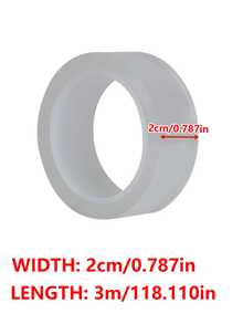 1 rolka dwustronnej taśmy Nano Strong – mocny, usuwalny klej, przezroczysty i bezśladowy, nie pozostawia śladów, nadaje się do dywanów, ramek na zdjęcia, plakatów, do domu/biura/na zewnątrz – polecana w reklamach telewizyjnych, niewidoczna naklejka do montażu na ścianie, wielokrotnego użytku, niezbędna dla entuzjastów majsterkowania