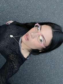 1pc Retro Oval Millennium Style Sexy PC (Polycarbonate) Eyeglasses, Suitable For Everyday Use In Spring/Summer