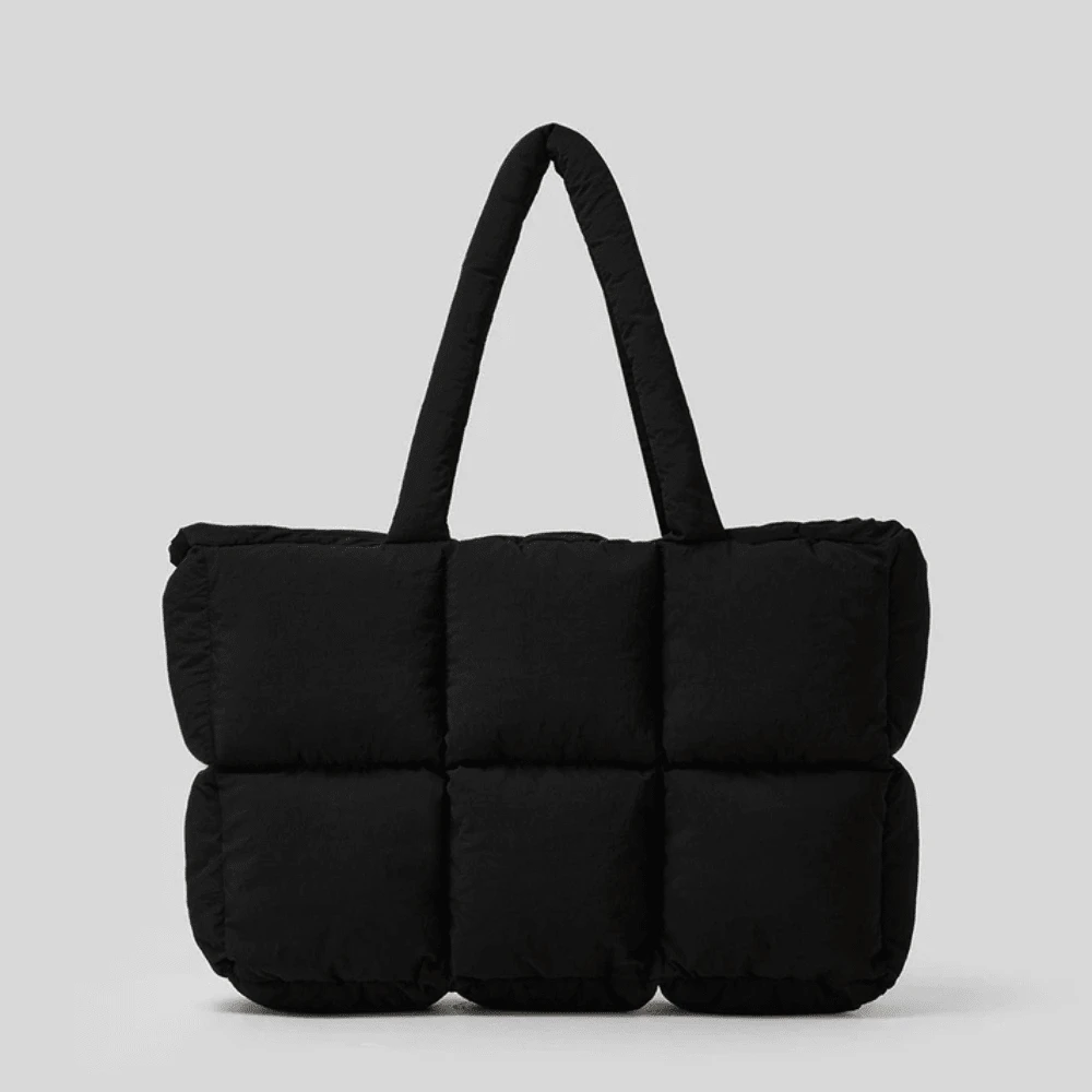 Tote Maxi Puffer Bag - Blendibox - Black - View 1