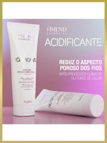 Essential Acidifying Mask 250g (Rebalances The PH Of The Hair Fiber, Reducing Frizz) Amend - 250g - View 5